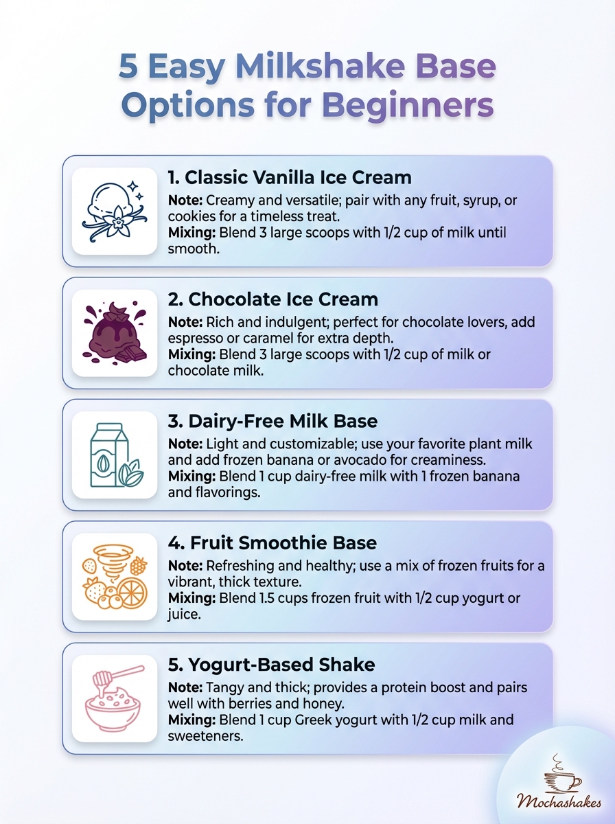 Best Milkshake Base Recipes for Beginners: 7 Foolproof Formulas Anyone ...