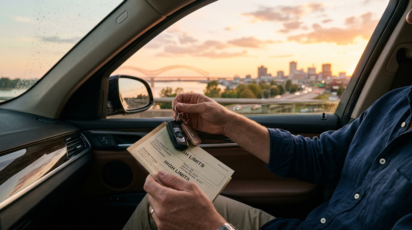 setting auto insurance limits match Memphis-level risk Tennessee - Thompson Insurance Agency