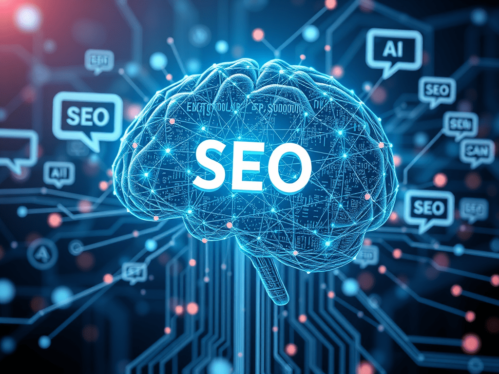 AI-driven business optimization visual