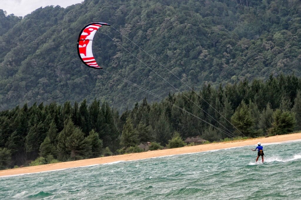 Maurice kitesurfing, part of life after 50 abroad
