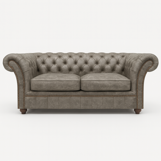 Cambridge Chesterfield Cracked Wax Leather