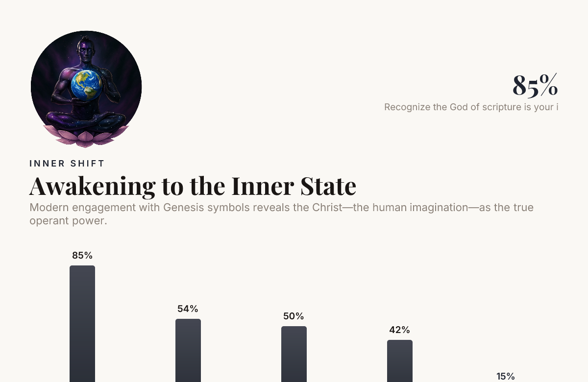 Awakening to the Inner State , data from Arizona Christian University / Baptist Press / Barna Group