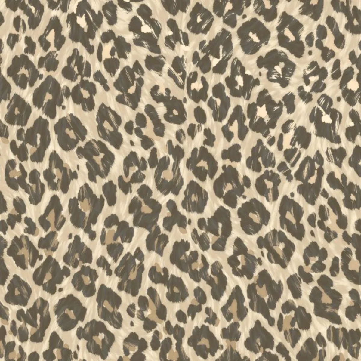Leopard Print Natural Wallpaper