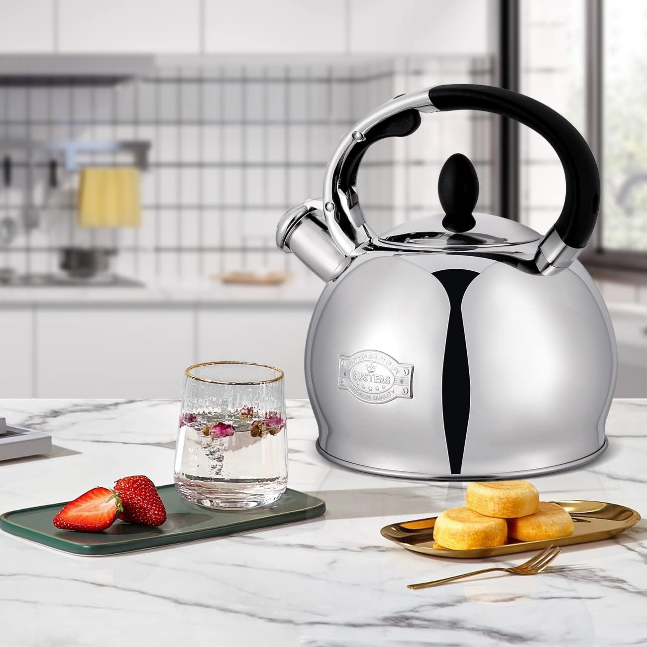 Stainless Steel Tea Kettle for Everyday Home Use