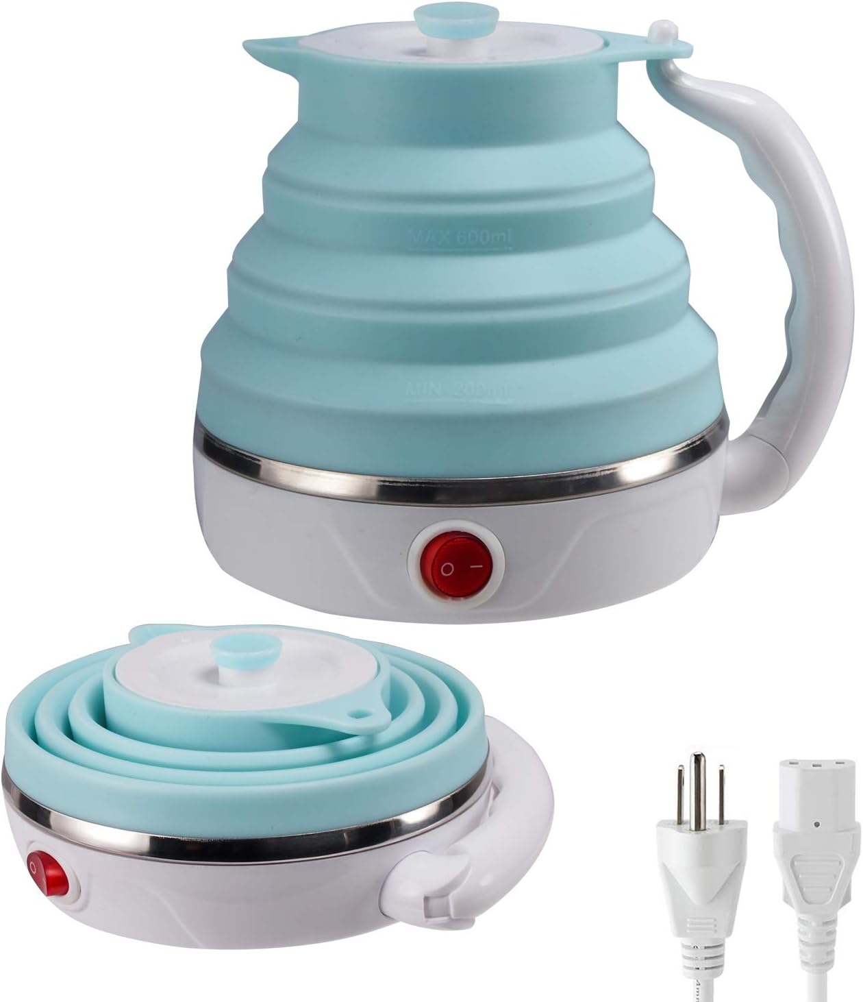Portable electric kettle for travel