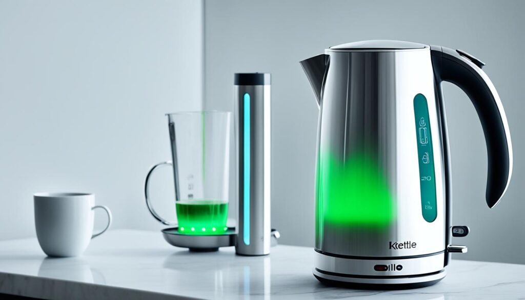 Energy efficient electric kettle with temperature control