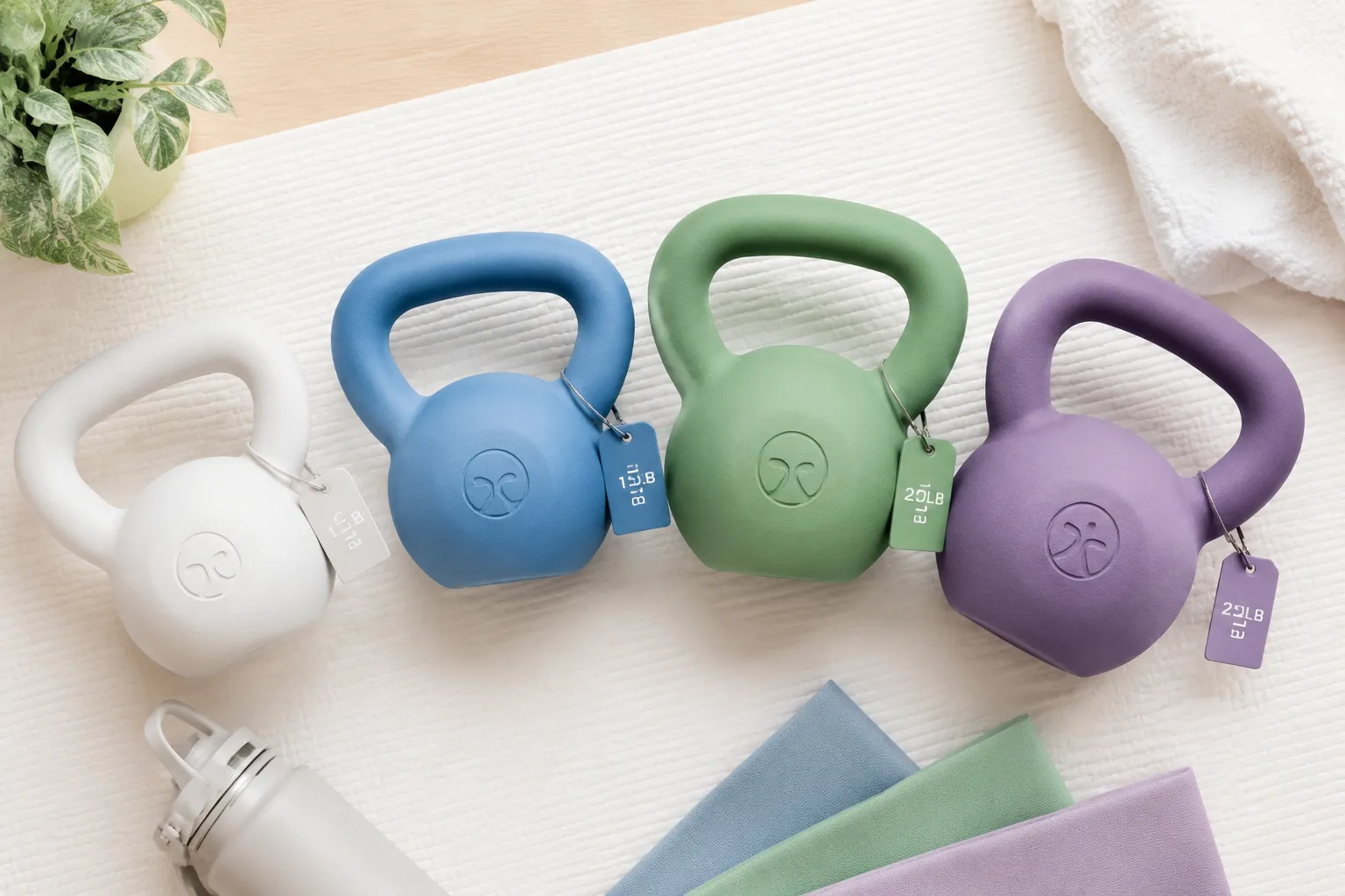 Yottoy Soft Kettlebell color coded set