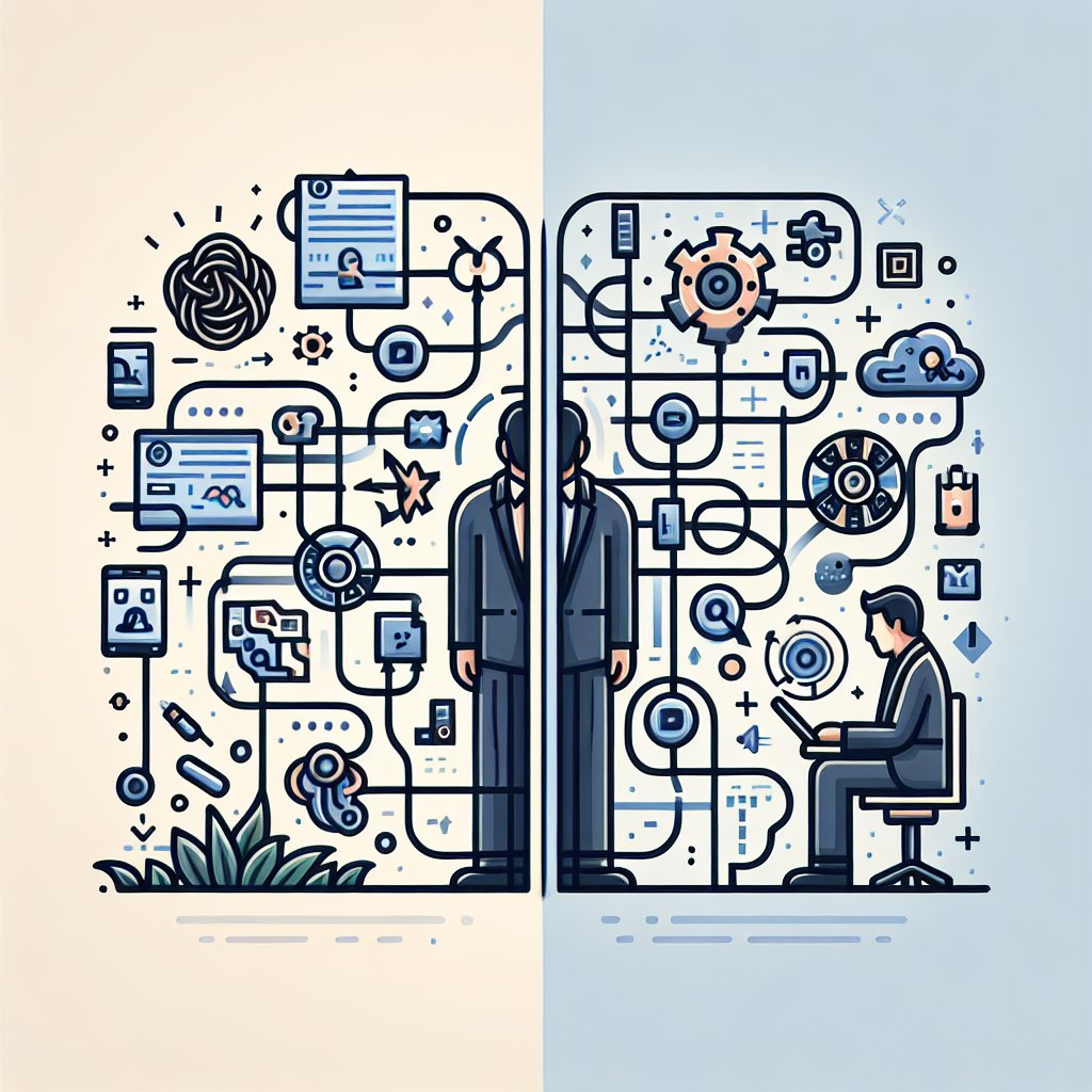 Workflow illustration related to fixing common AI implementation mistakes