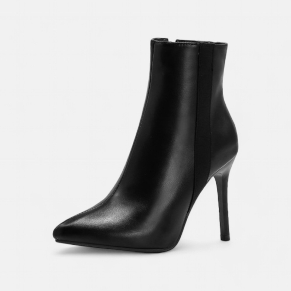 Bottines noir talon haut