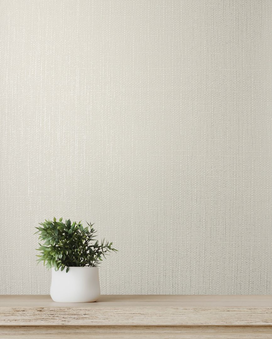 Wisteria Plain Neutral Bedroom Wallpaper