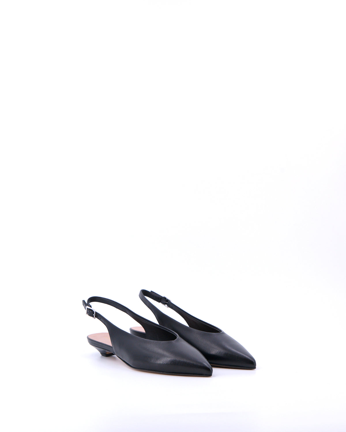 Slingback donna hope4 nappa nero Stelio Malori