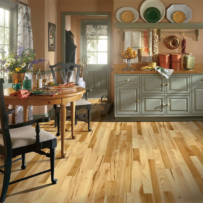 American Home Country Hickory Natural Solid Hardwood Flooring
