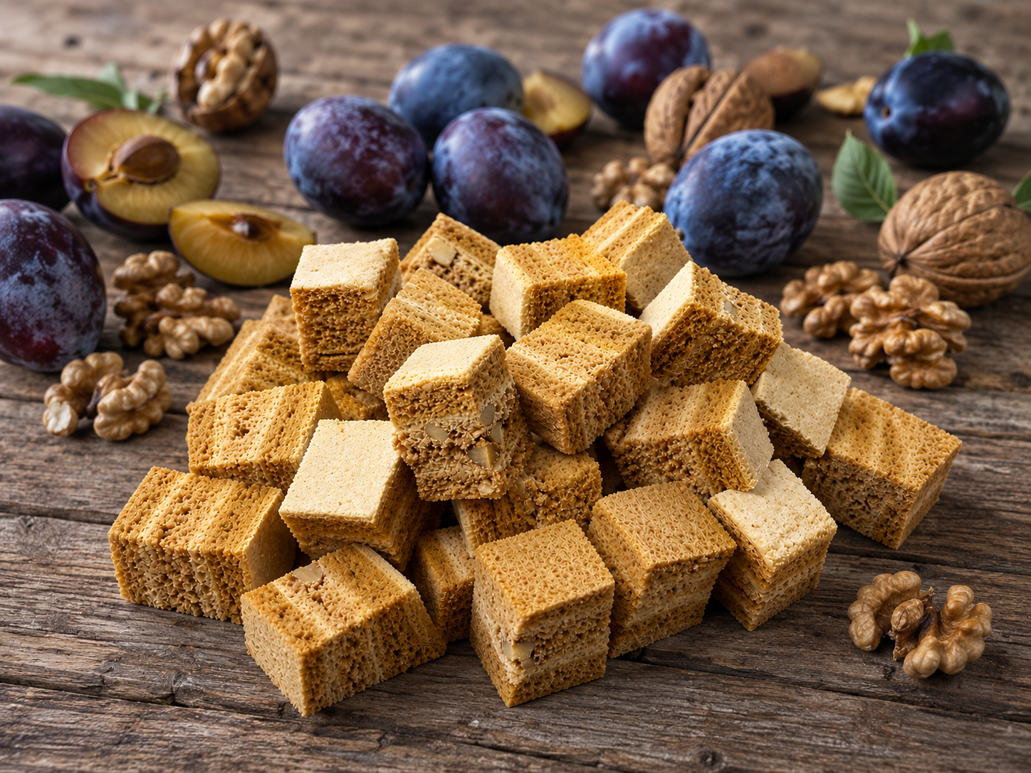 K'Apples aux prunes et aux noix