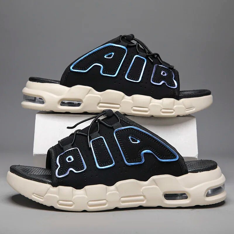 Chanclas estilo Uptempo baratas hombre