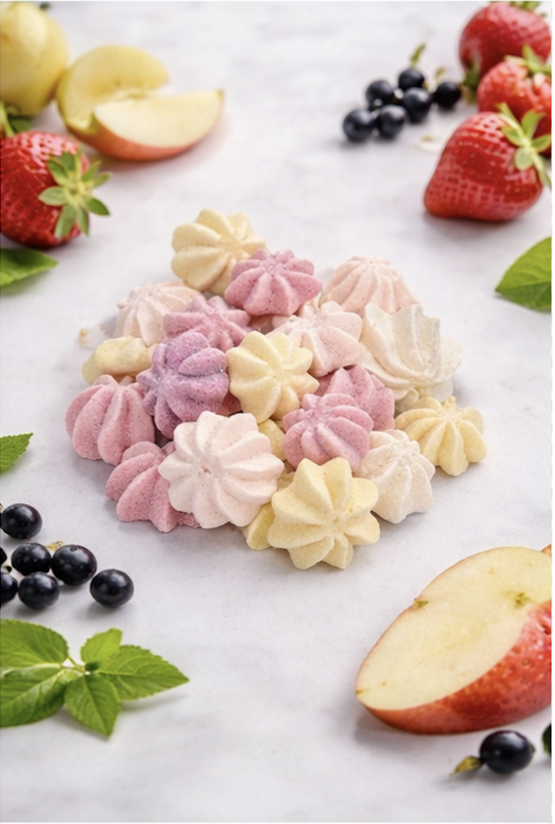 Snack sain à la pomme et aux guimauves pour enfants
