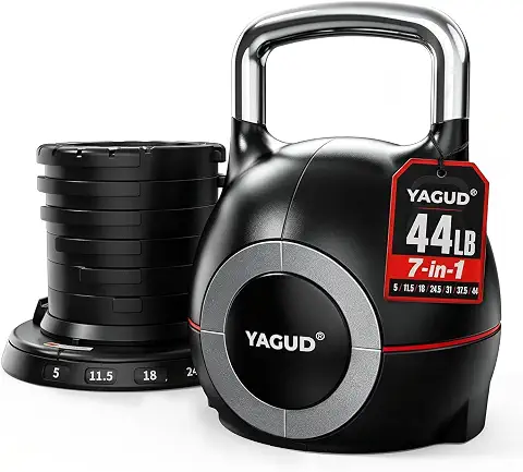 Adjustable kettlebell with a handle and weighted body