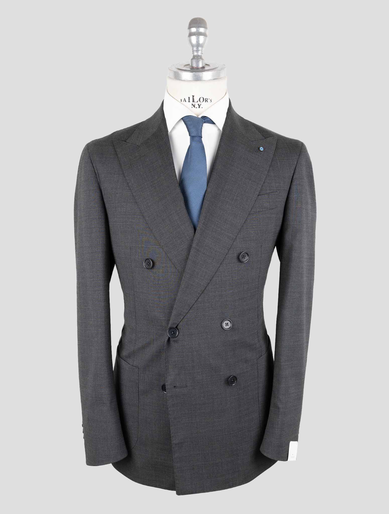 Giampaolo Gray Wool Suit