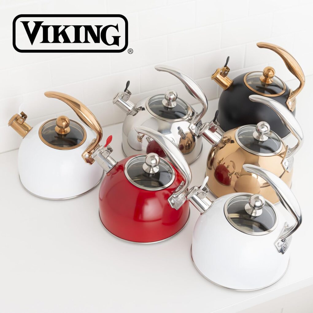Viking Stainless Steel Tea Kettle 2.6 Quart