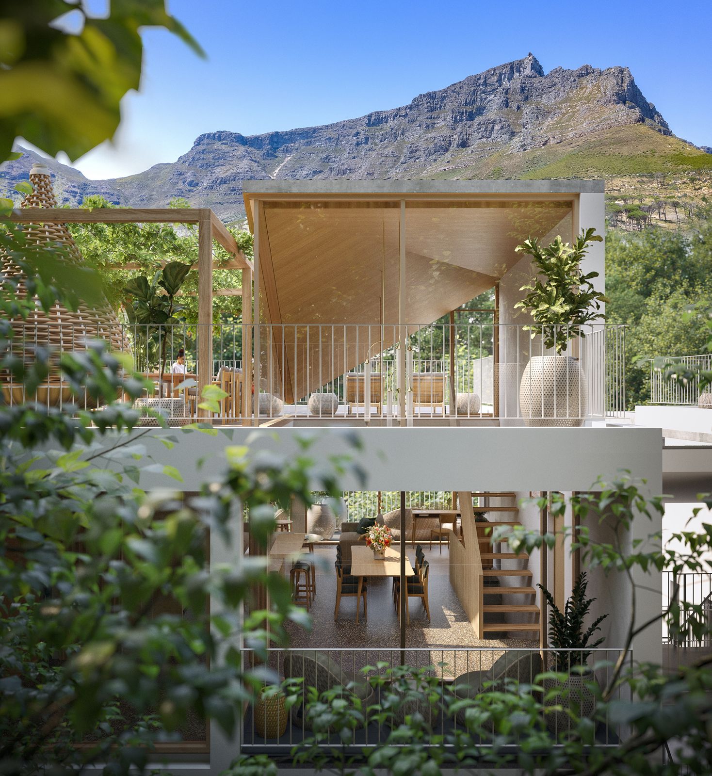 Luxury duplex penthouse with rooftop terrace in Cape Town