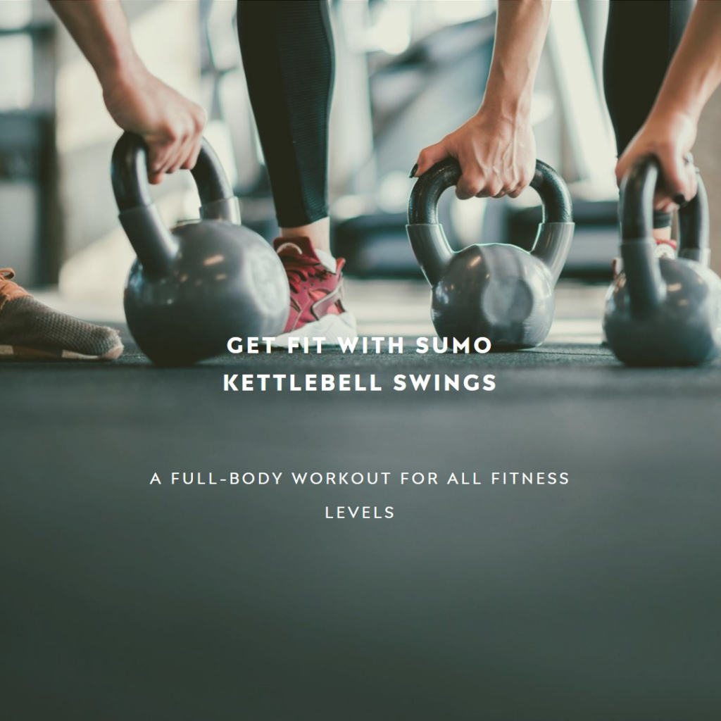 People practising with kettlebells in a gym