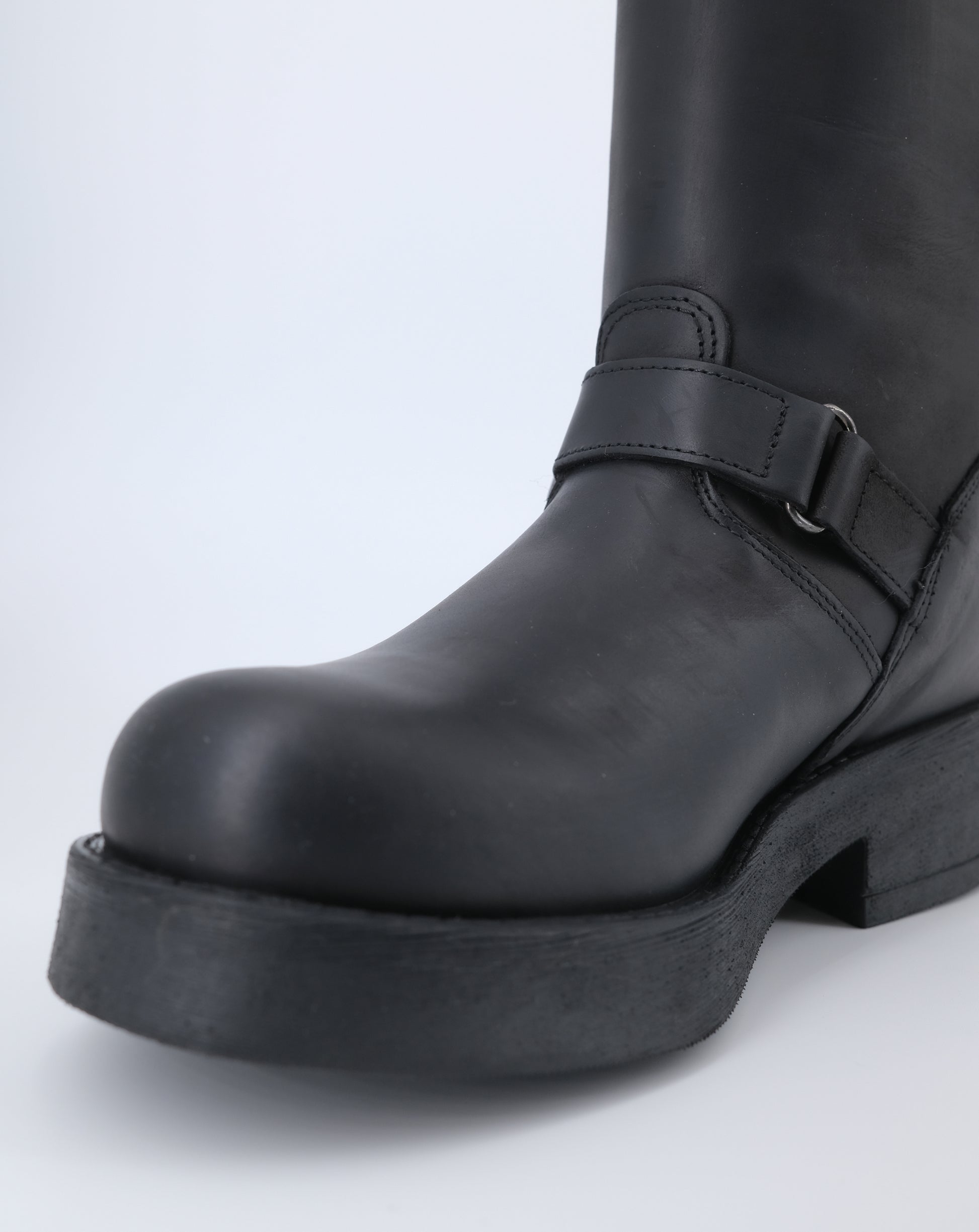 Biker Stelio Mid Sullivan BLACK dettaglio zip