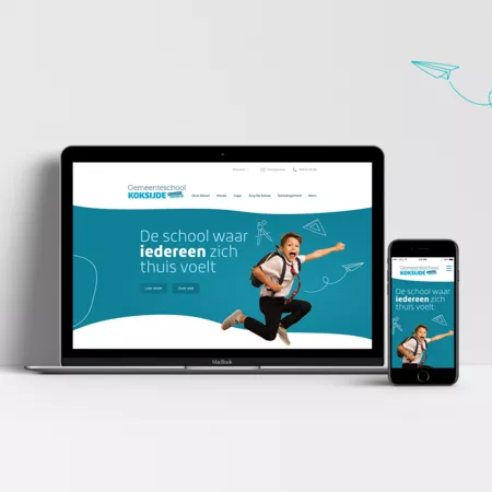 Webdesign en webdevelopment samen ontworpen door Reclamebureau Comsa