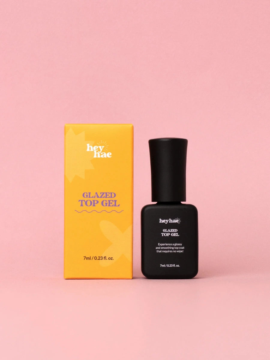 Glazed Top Gel - Heyhae gel nail stickers