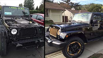 Auto body shop repair