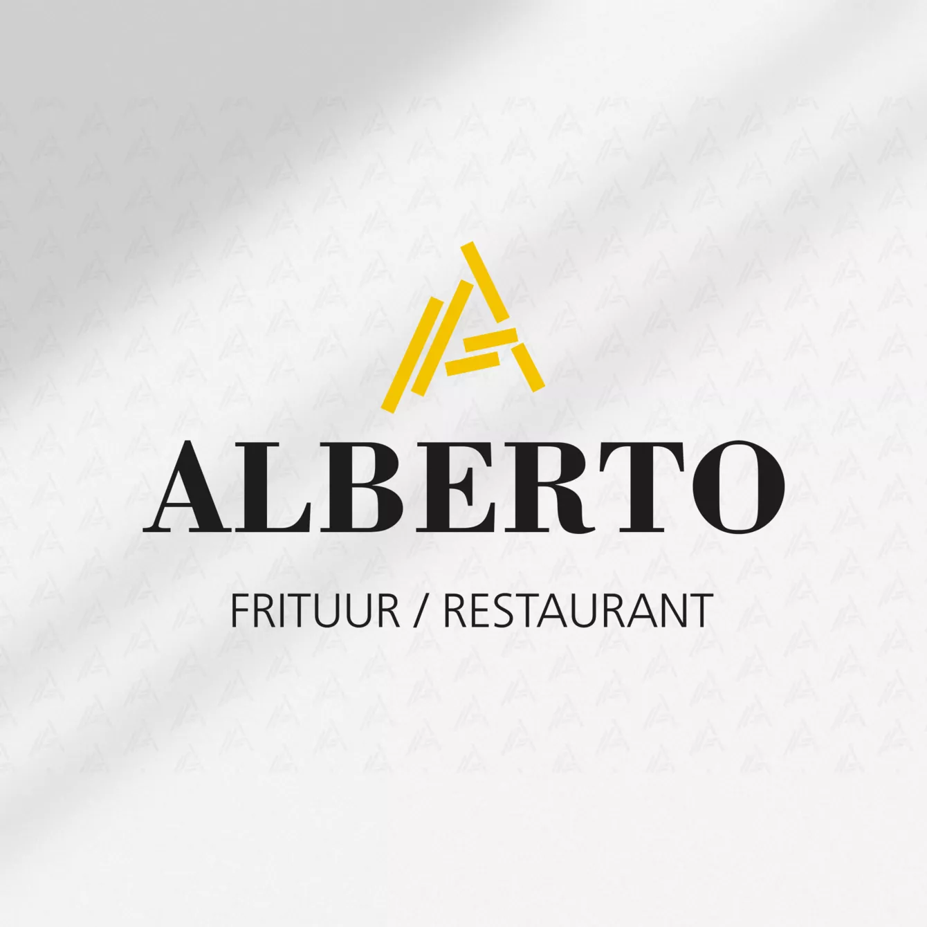 Logo ontwerp Frituur Alberto