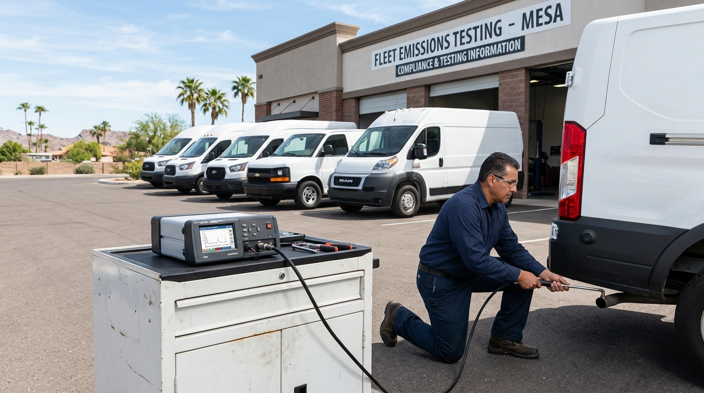Fleet testing features illustration