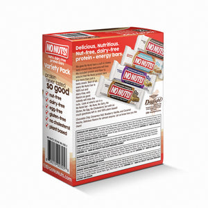 No Nuts! Variety Pack 12-count box rear angled left - school-safe allergen-free snack bars
