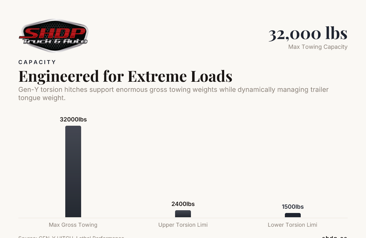 Engineered for Extreme Loads — data from GEN-Y HITCH, Lethal Performance