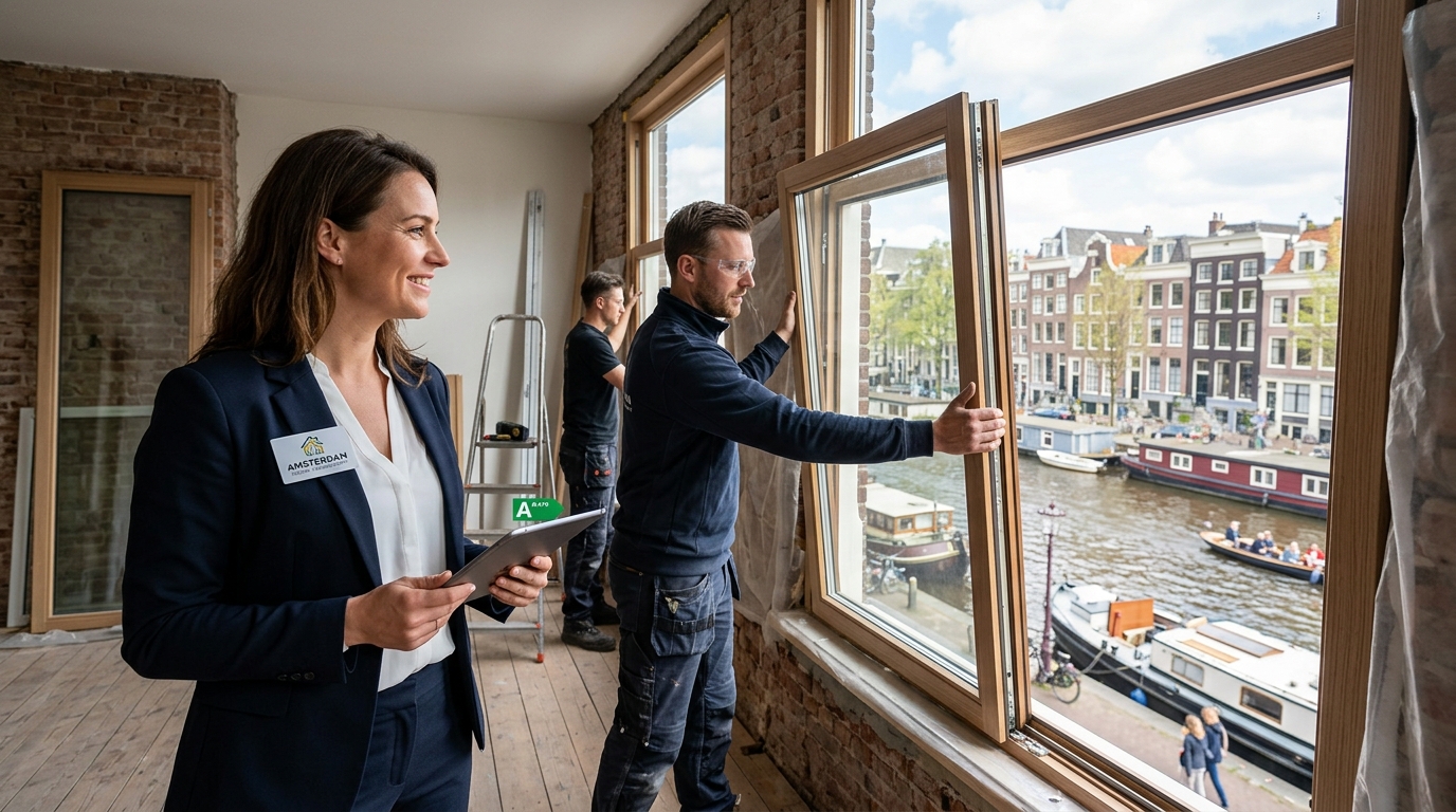 Veelgestelde vragen turn-key renovatie Amsterdam illustratie