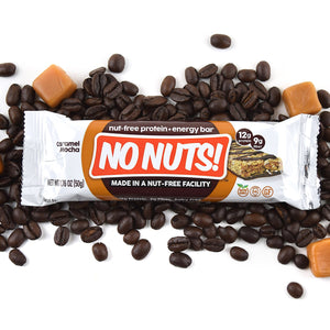 No Nuts! Caramel Mocha bar - nut-free, made in certified nut-free facility
