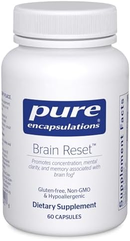 Pure Encapsulations Brain Reset for concentration and clarity