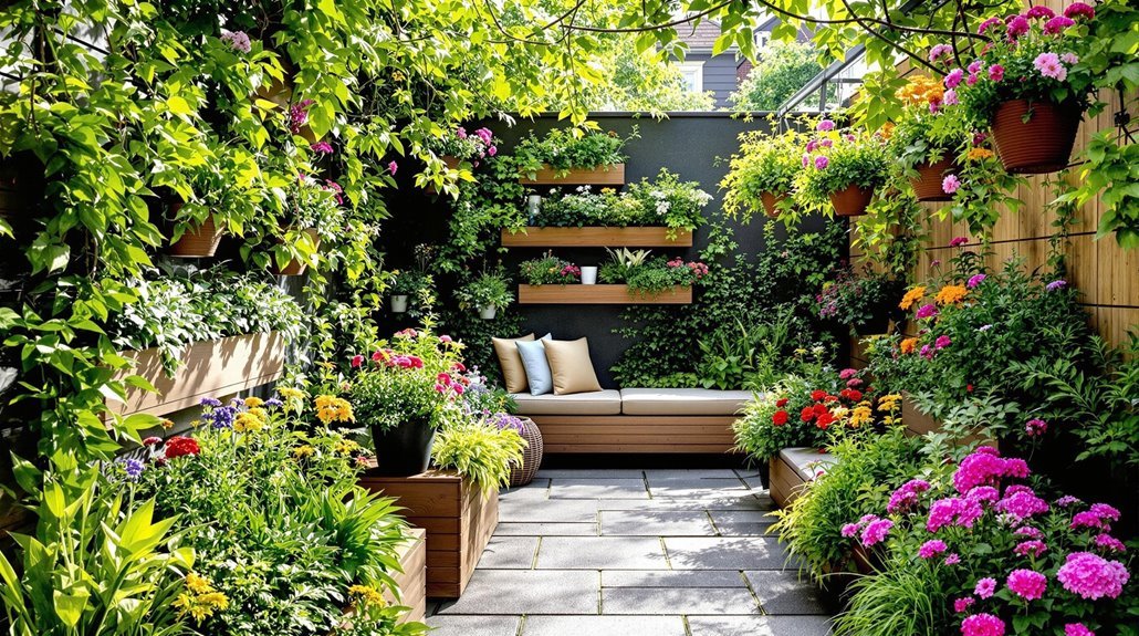 Maximizing small garden spaces