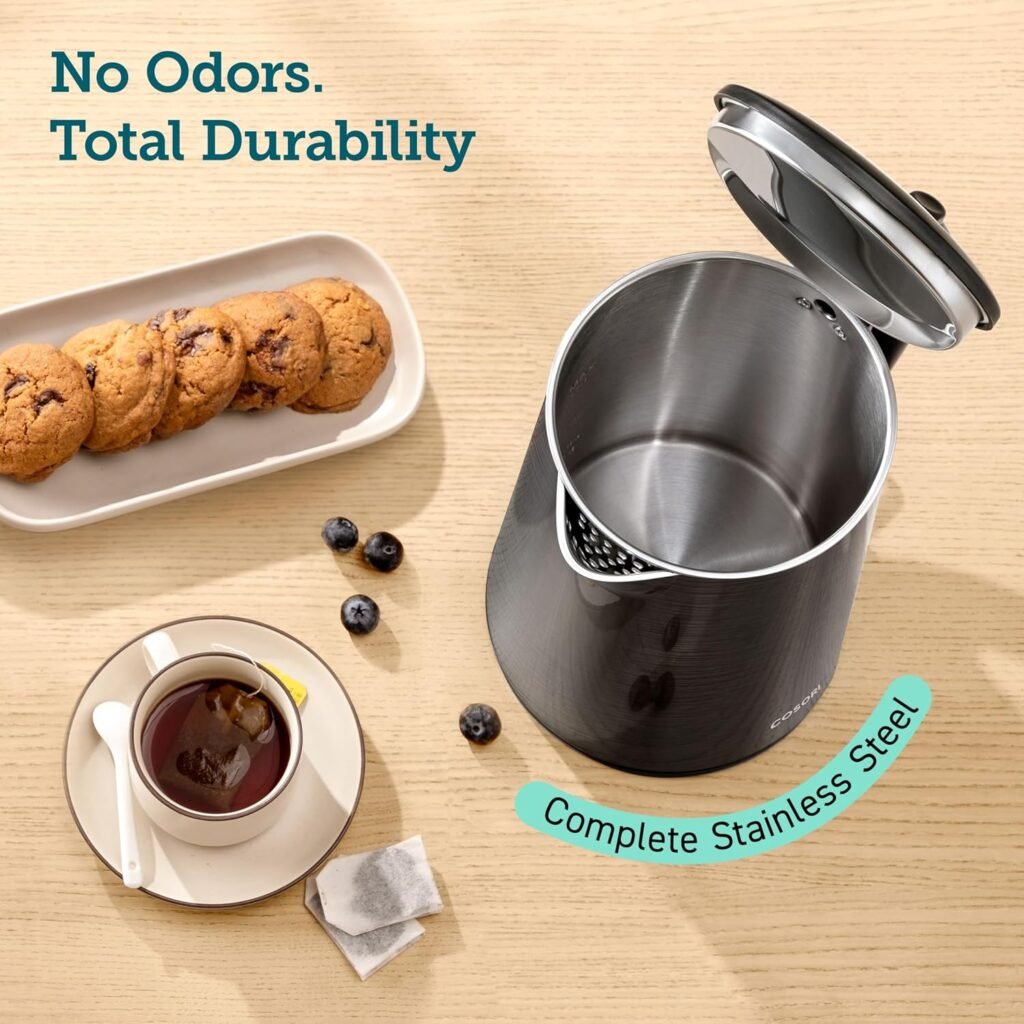 Best Double Walled Cool Touch Stainless Steel Kettles