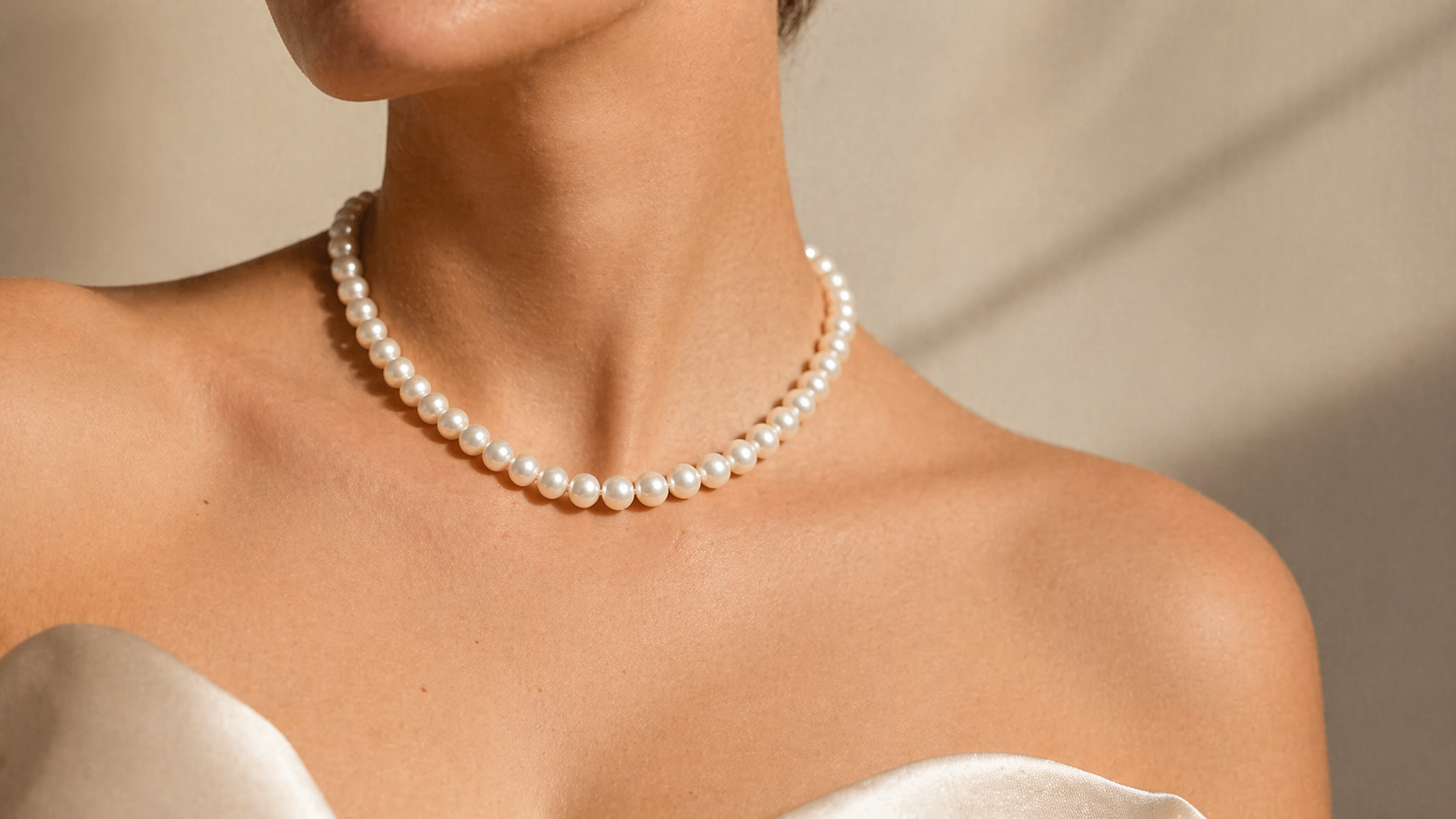 Pearl Necklace NZ collection at Miozuki
