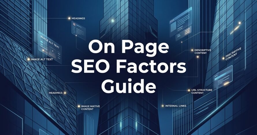On Page SEO Factors Complete Best Practices Guide 2026