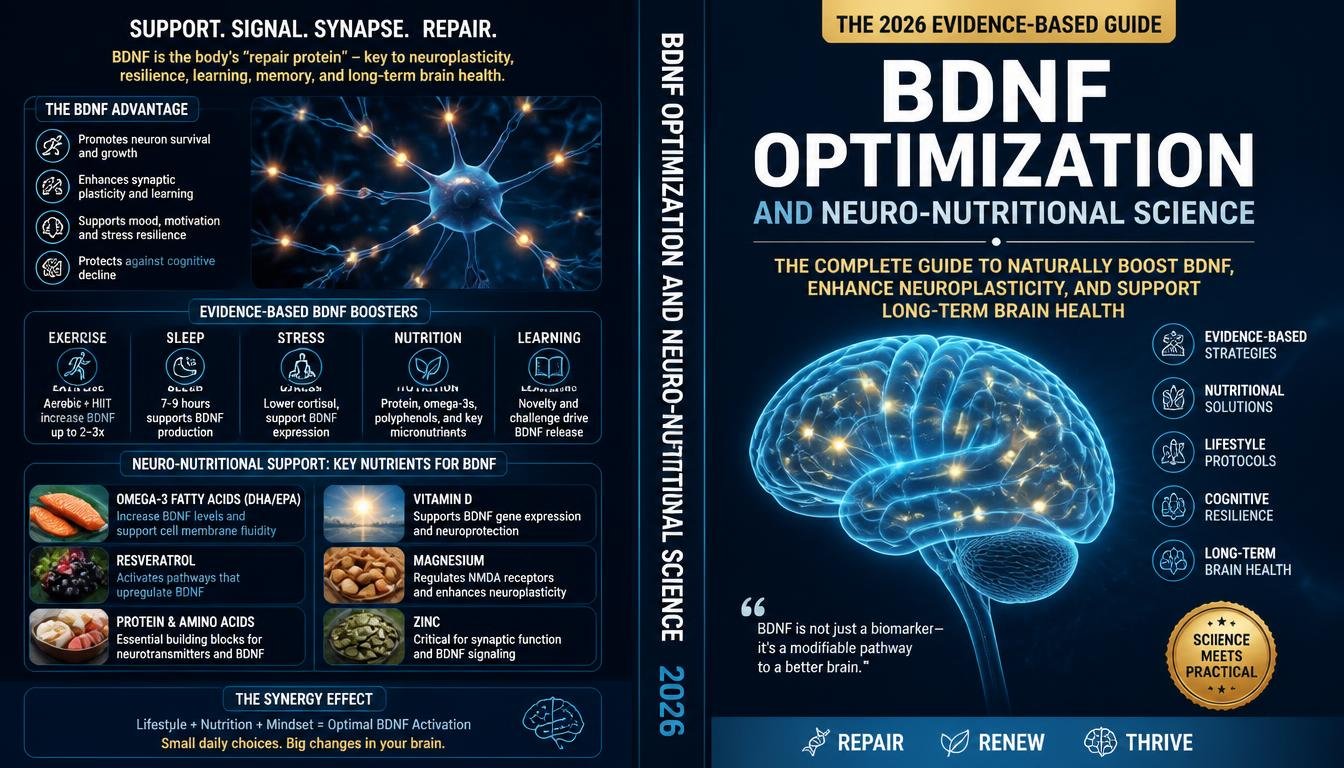 BDNF Optimization and Neuro-Nutritional Science: The 2026 Evidence-Based Guide
