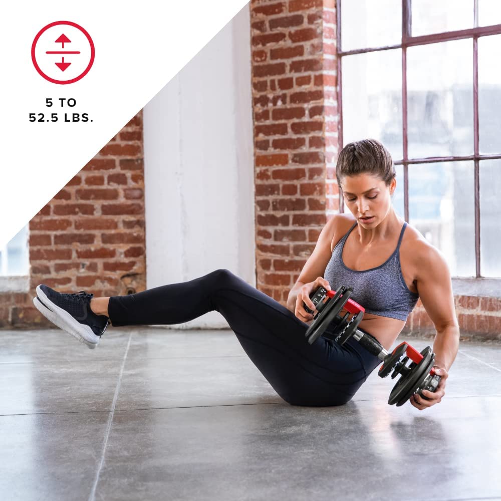 Bowflex SelectTech 552 adjustable dumbbell home gym