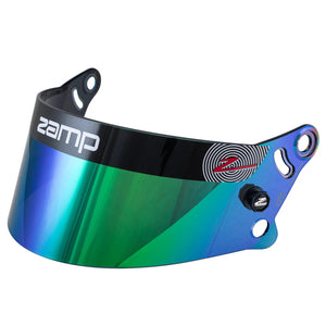 ZAMP HASZ20GNP Zamp Helmet Shield Z-20 Green Prism Chrome