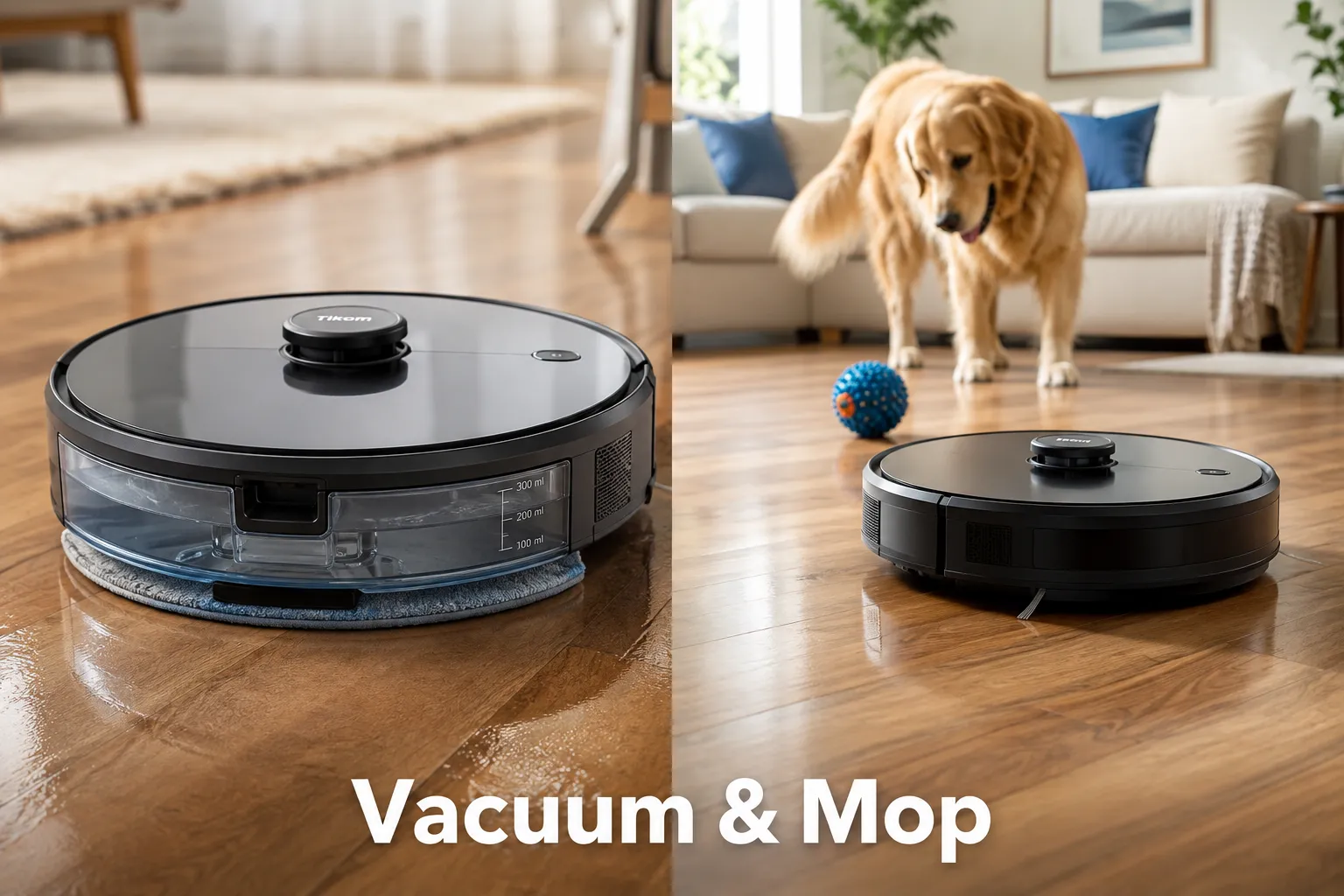 Tikom Robot Vacuum and Mop Combo