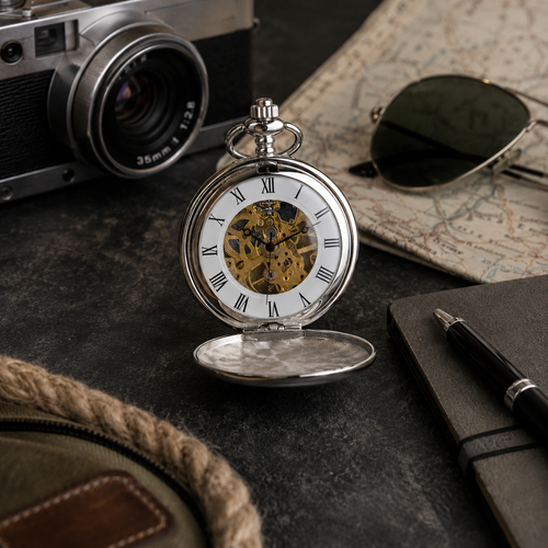 Mechanical pocket watch