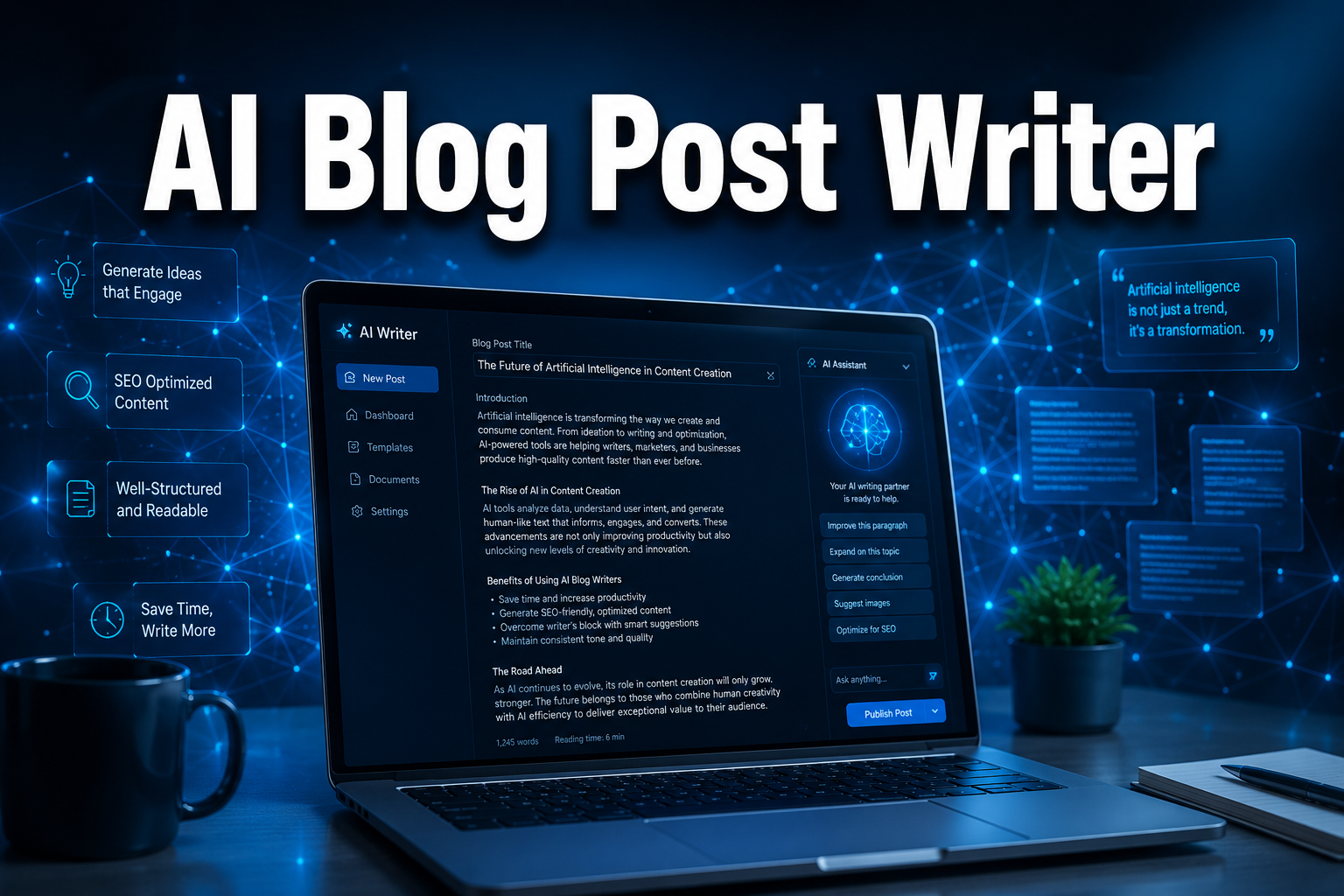 Image 4: AI Blog Post Writer