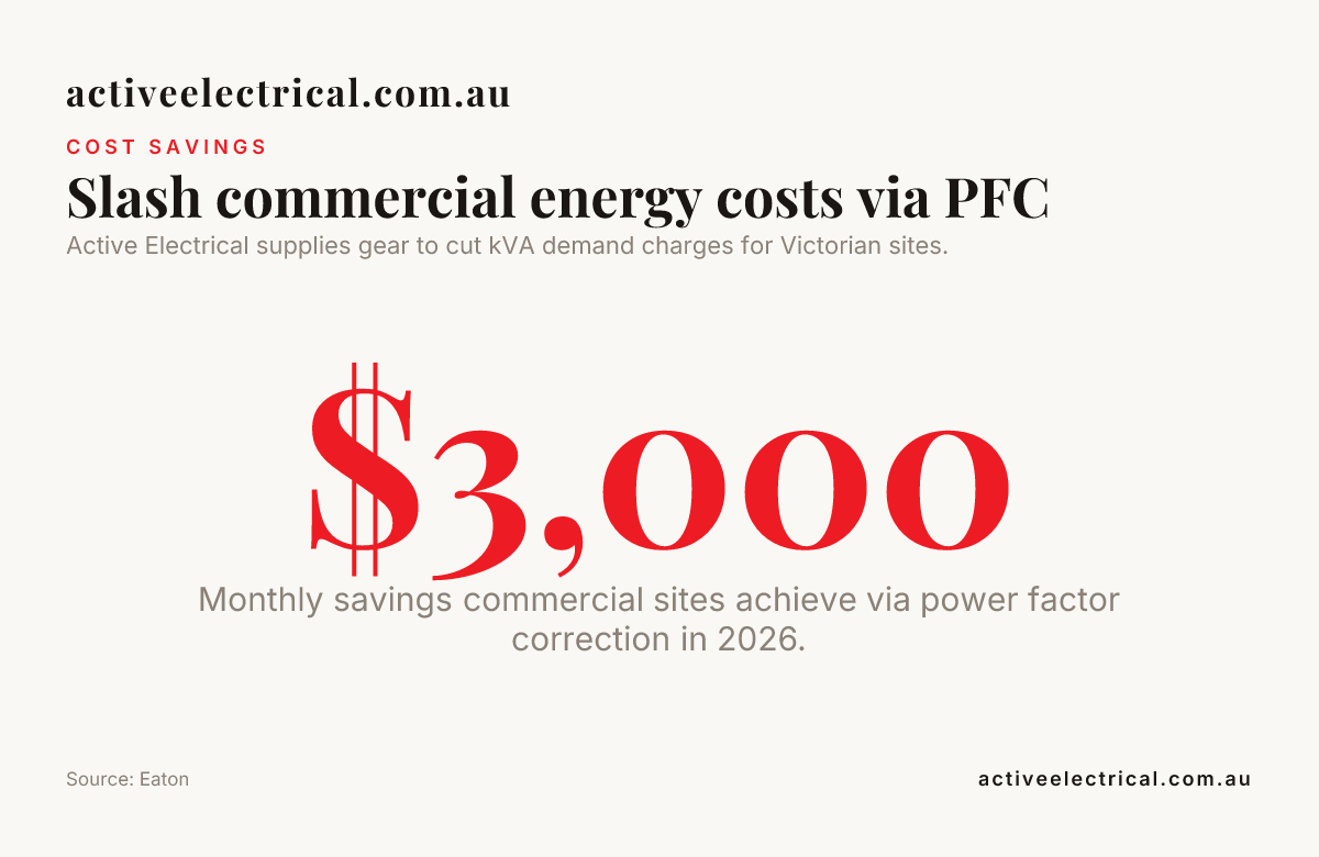 Slash commercial energy costs via PFC — data from Eaton