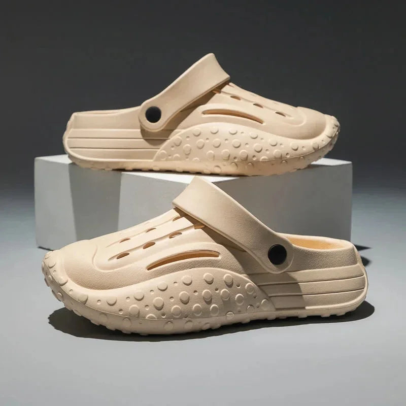 Chanclas verano hombre detalle suela