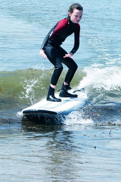 Surf camp kids Lahinch Ireland