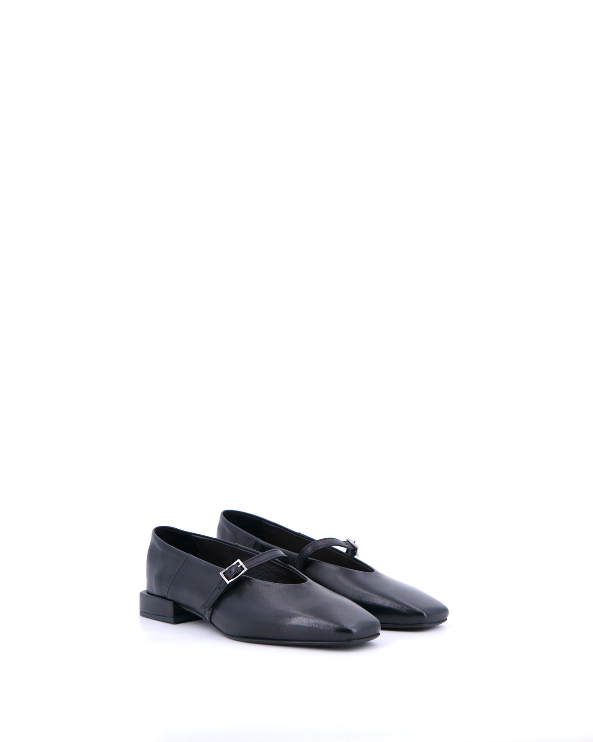daria90 NERO ballerine donna pelle