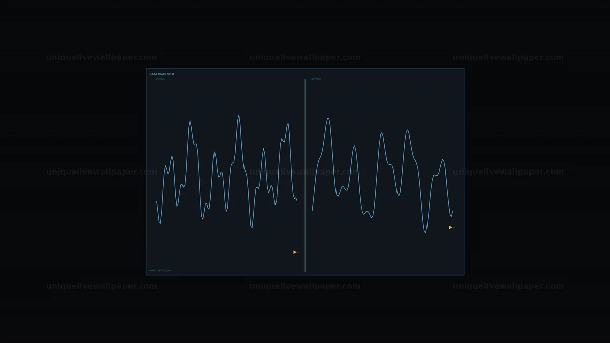 Data Analytics HUD Split Graph Seamless Loop thumbnail